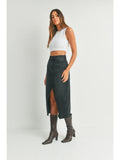 Midi Denim Skirt