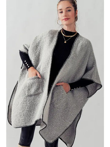 Fleece Kimono