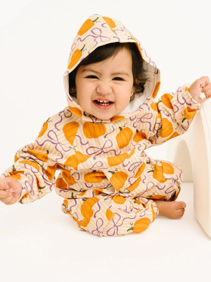 Pumpkin & Bows Cargo Hoodie Set