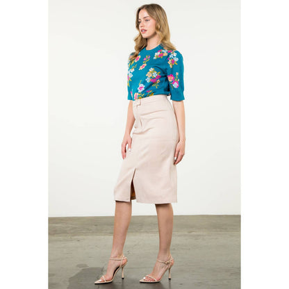 Long Suede Skirt~SALE $37.60~