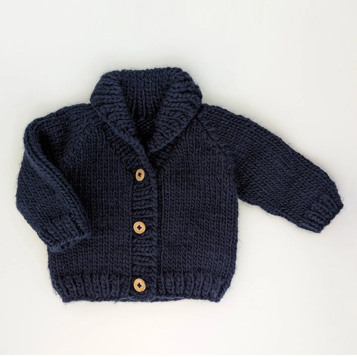 Shaw Collar Cardigan Sweater
