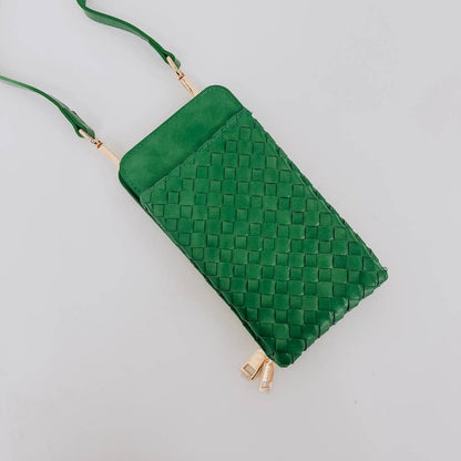 Woven Double Duty Phone Bag
