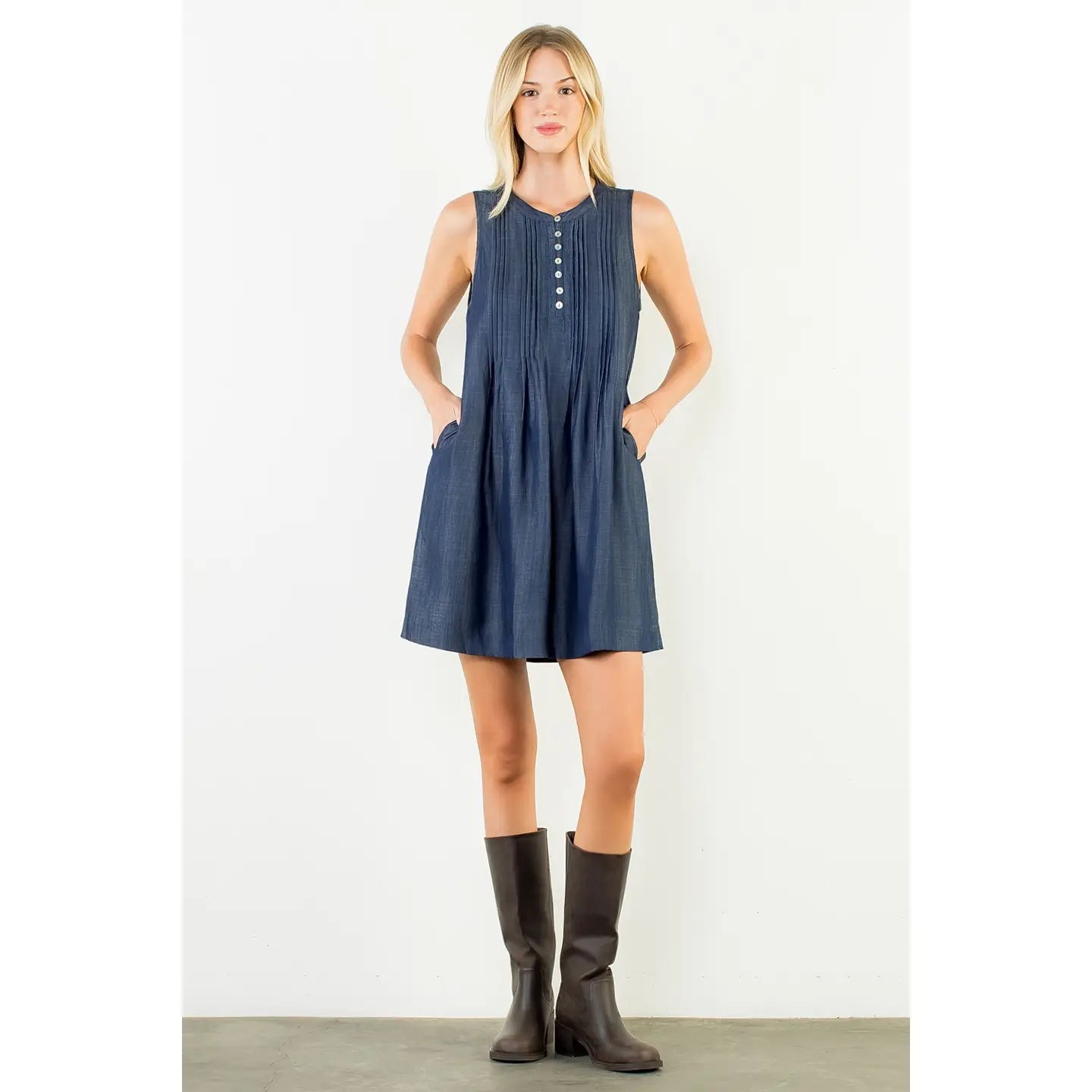 Ashley Denim Dress