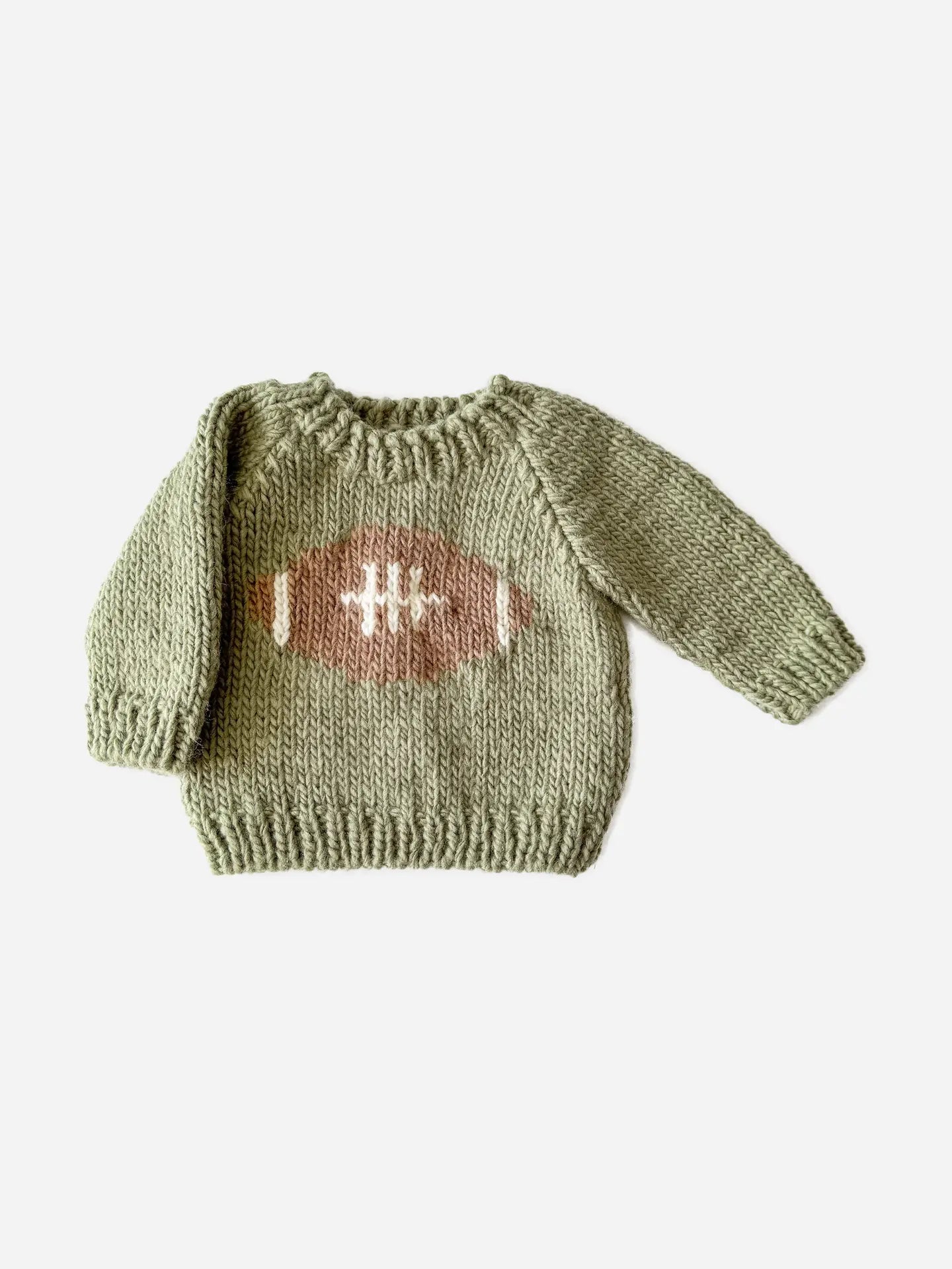 Kids Football Knit Sweater