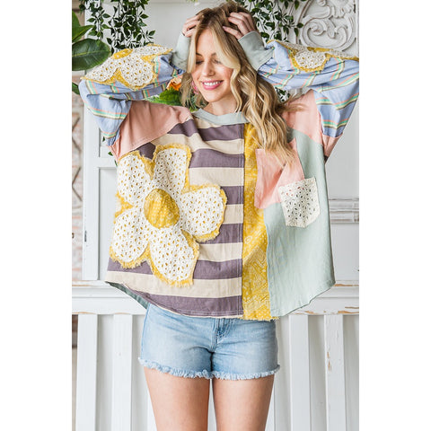Daisy Patched Top