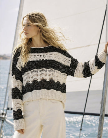 Palmer Open Stitch Sweater