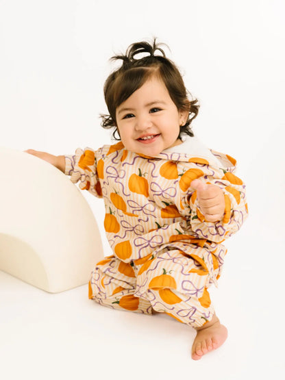 Pumpkin & Bows Cargo Hoodie Set