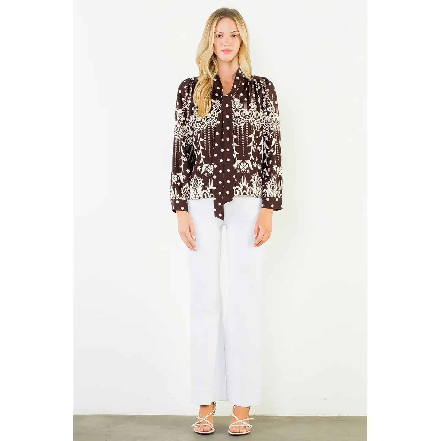 Lacey Pattern Top