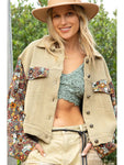 Floral Sleeve Shacket
