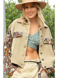 Floral Sleeve Shacket