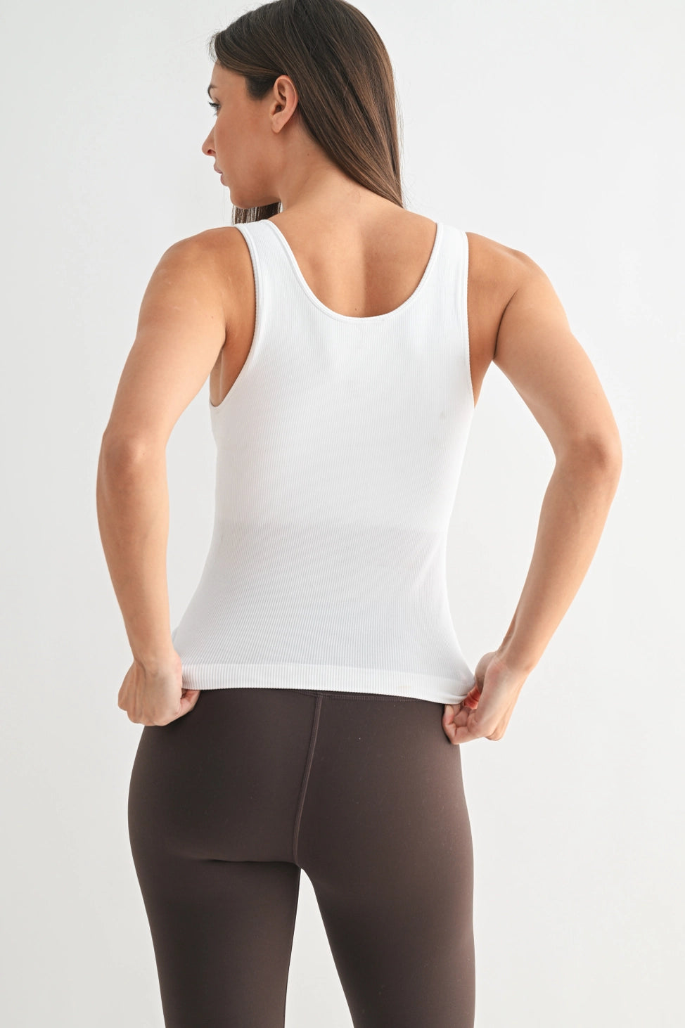 Classic Seamless Ribbed Tank Top