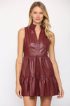 Faux Ruffle Dress