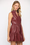 Faux Ruffle Dress