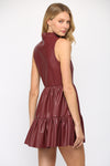 Faux Ruffle Dress