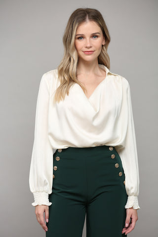 Cowl Neck Blouse