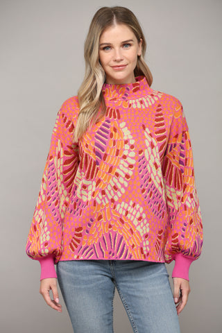 Abstract Sweater