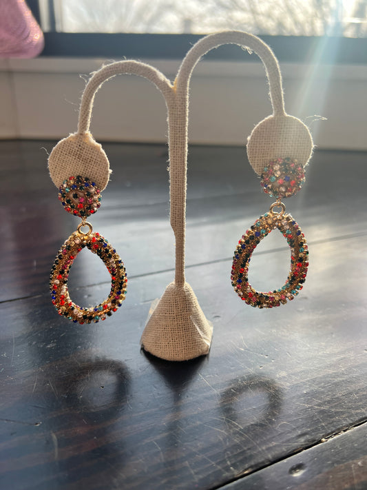 Colorful Drop Earring ~SALE $8.80~