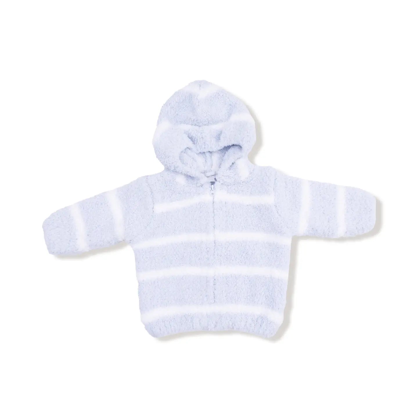 Chenille Striped Hooded Jacket (More Colors)