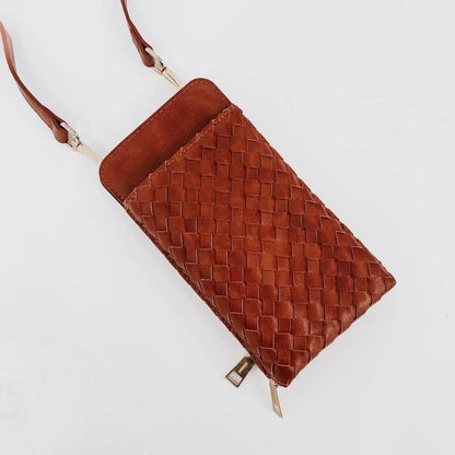 Woven Double Duty Phone Bag