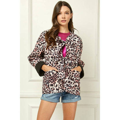 Quilted Ribbon Tie Jacket ~SALE $34.40~