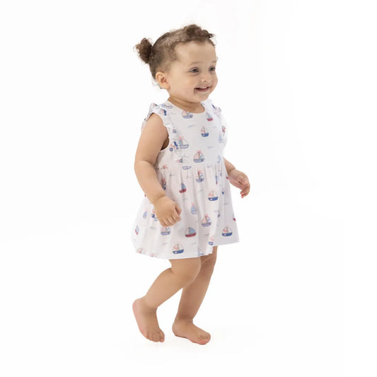 Bubbly Sailboat Bodysuit Dress