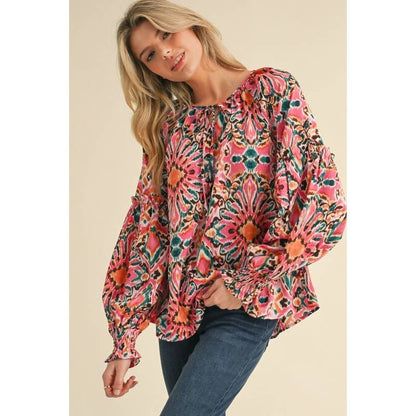 Multicolor Print Top~SALE $27.20~
