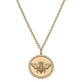 Bee Pendant Necklace