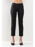 Coated Black Jean