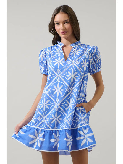 Alexie Floral Mini Dress