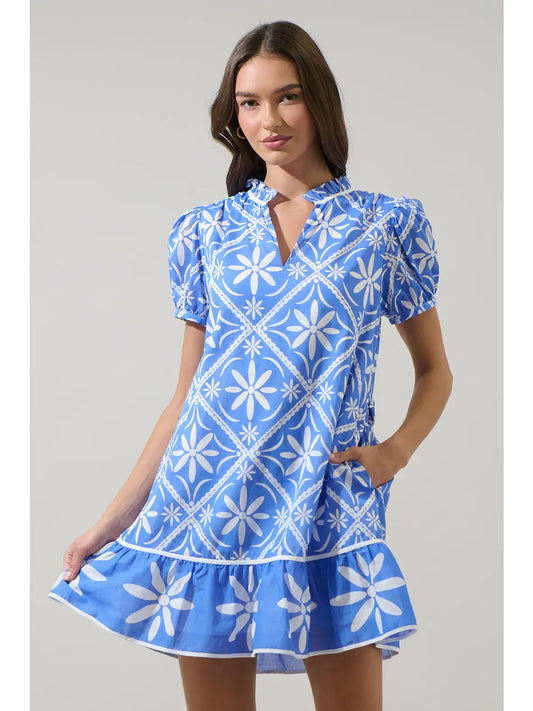 Alexie Floral Mini Dress