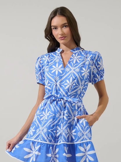 Alexie Floral Mini Dress
