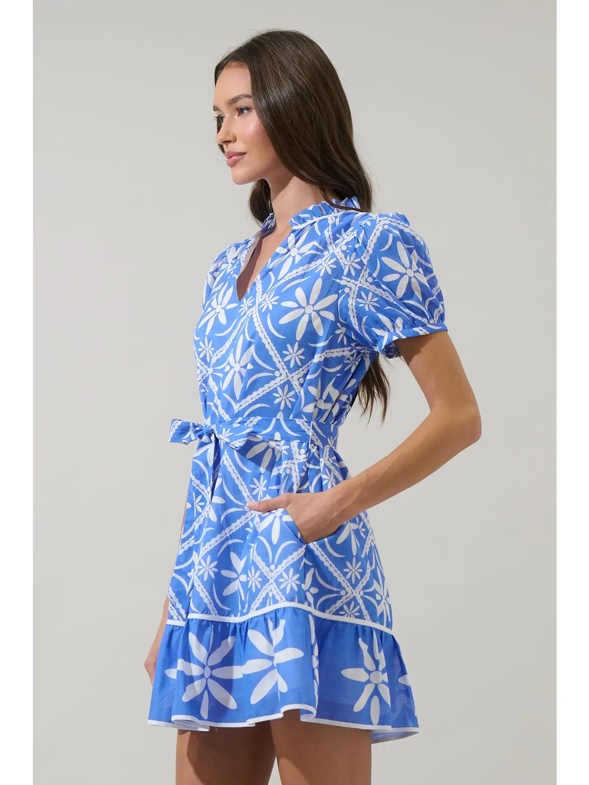 Alexie Floral Mini Dress