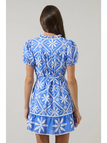 Alexie Floral Mini Dress