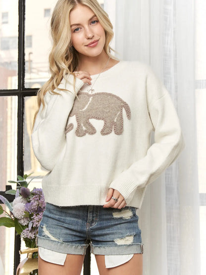 Elephant Knit Sweater