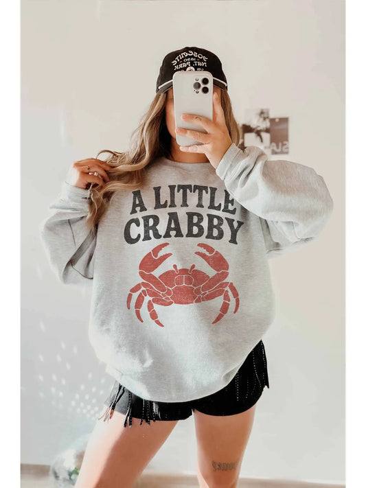 A Little Crabby Sweatshirt