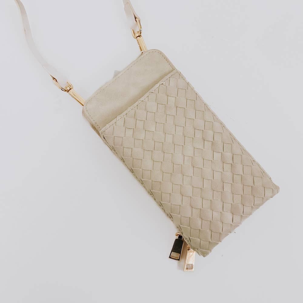 Woven Double Duty Phone Bag