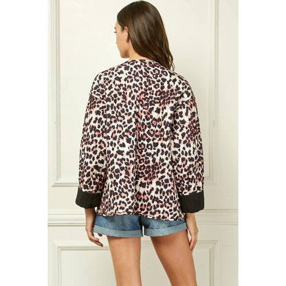 Quilted Ribbon Tie Jacket ~SALE $34.40~