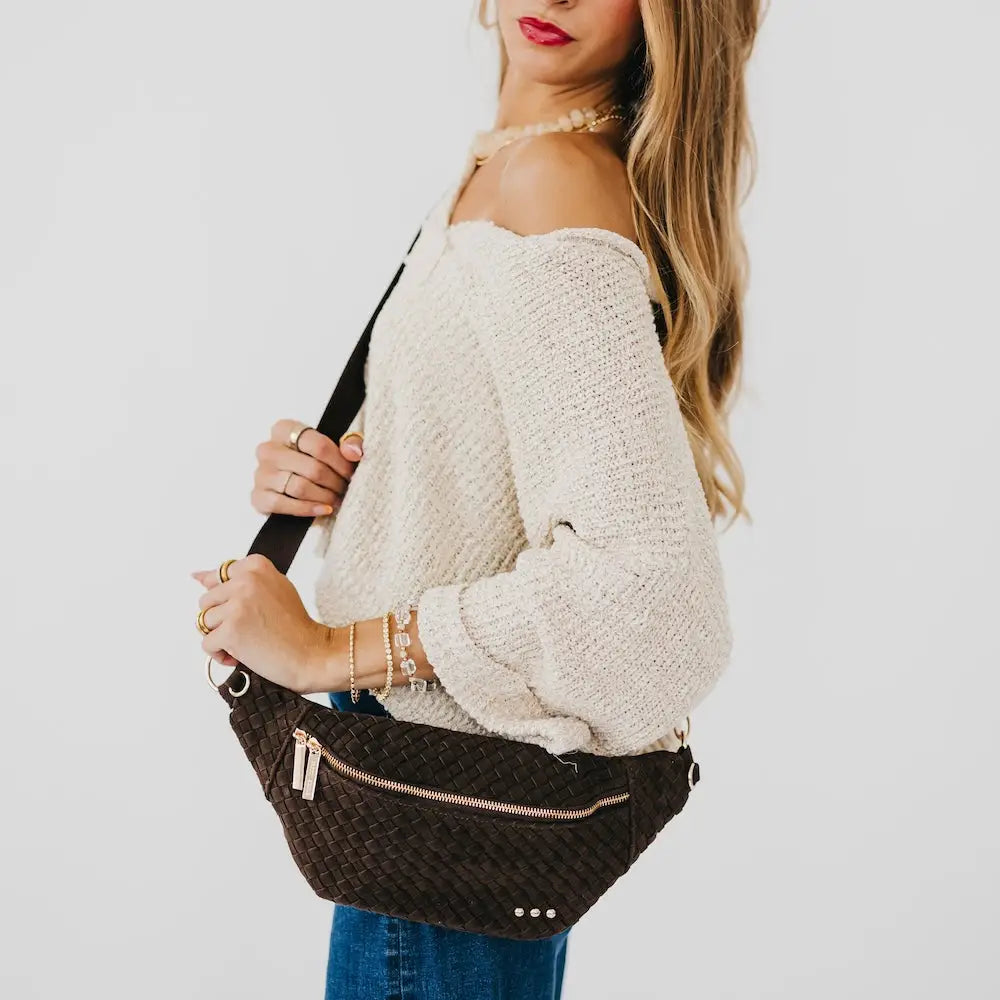 Susie Suede Crossbody Bag