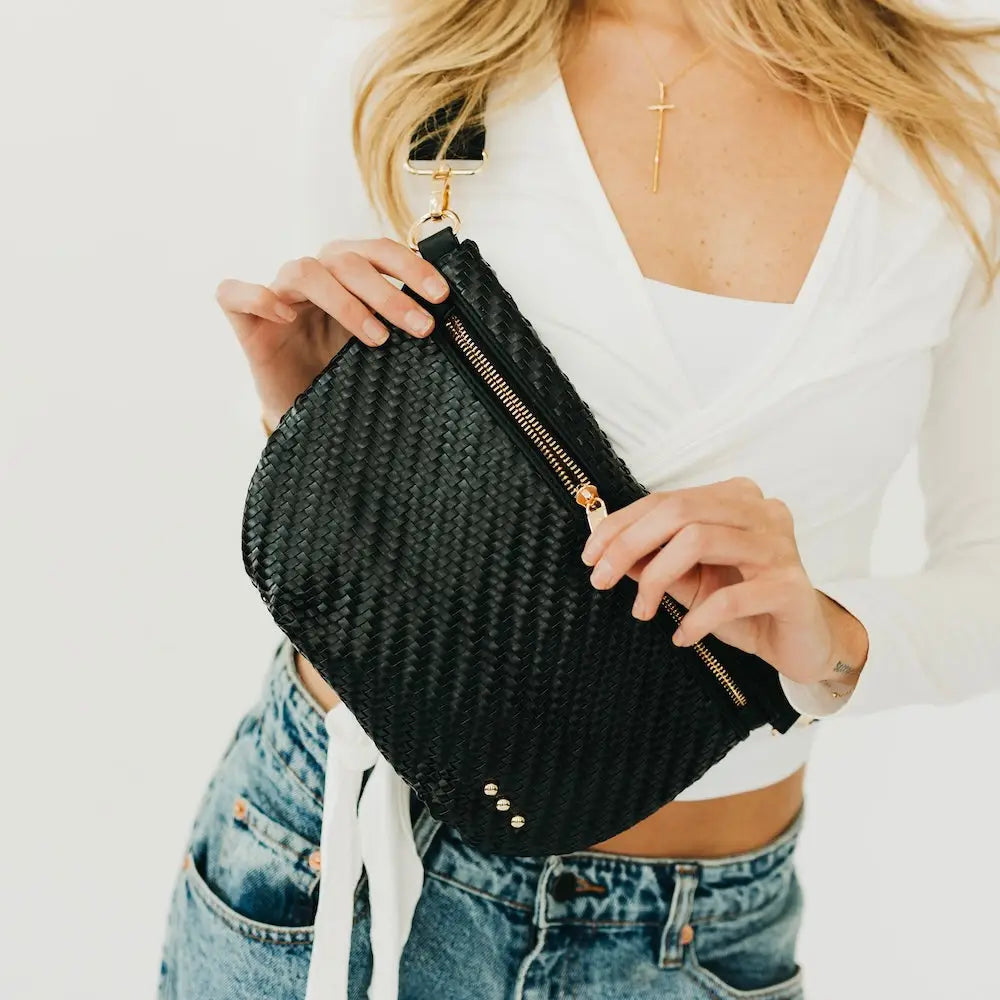 Diagonal Woven Westlyn Bum Bag