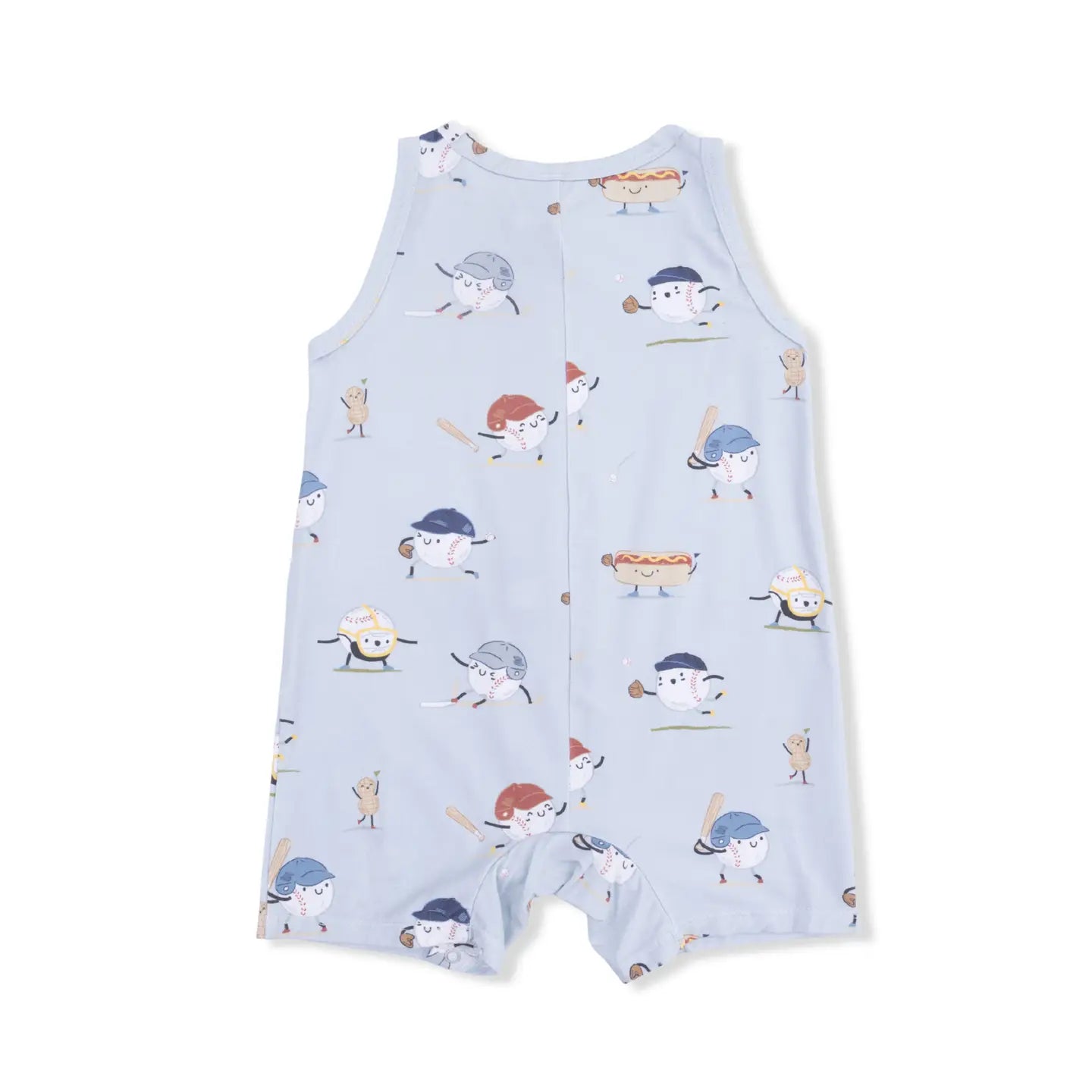 Baseballs Playing Baseball Romper