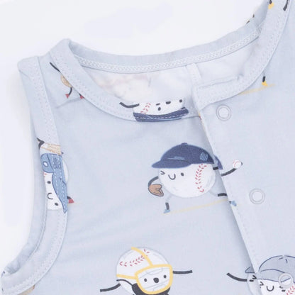Baseballs Playing Baseball Romper