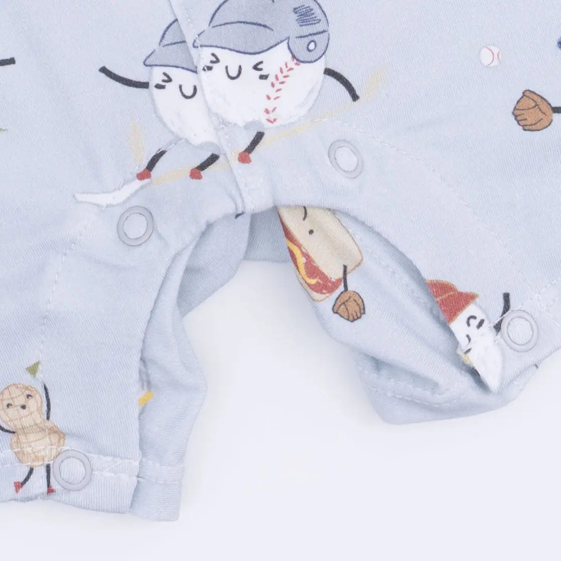 Baseballs Playing Baseball Romper