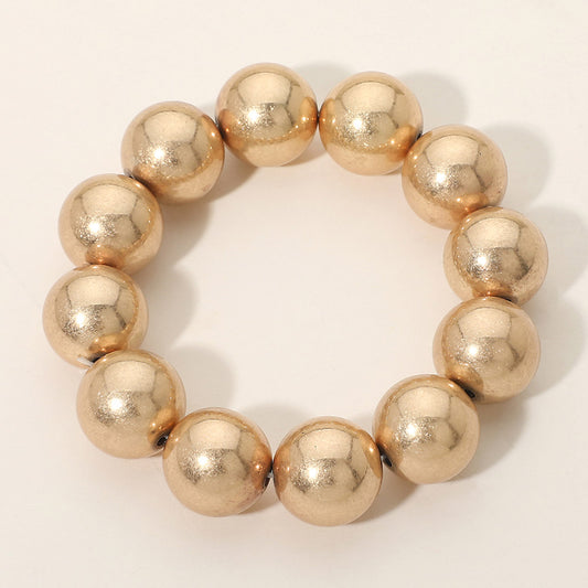 Metal Ball Beaded Bracelet