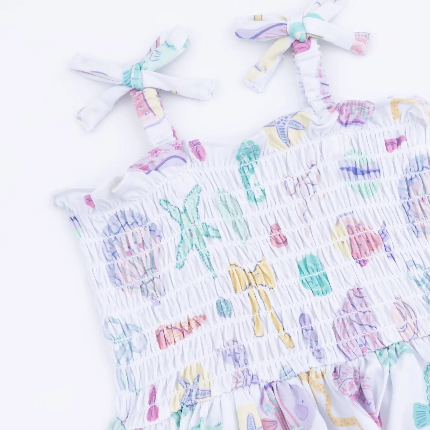 Beach Days Smocked Dress