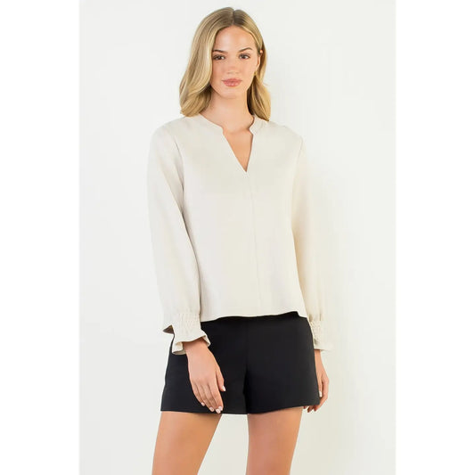 Becky Suede Top