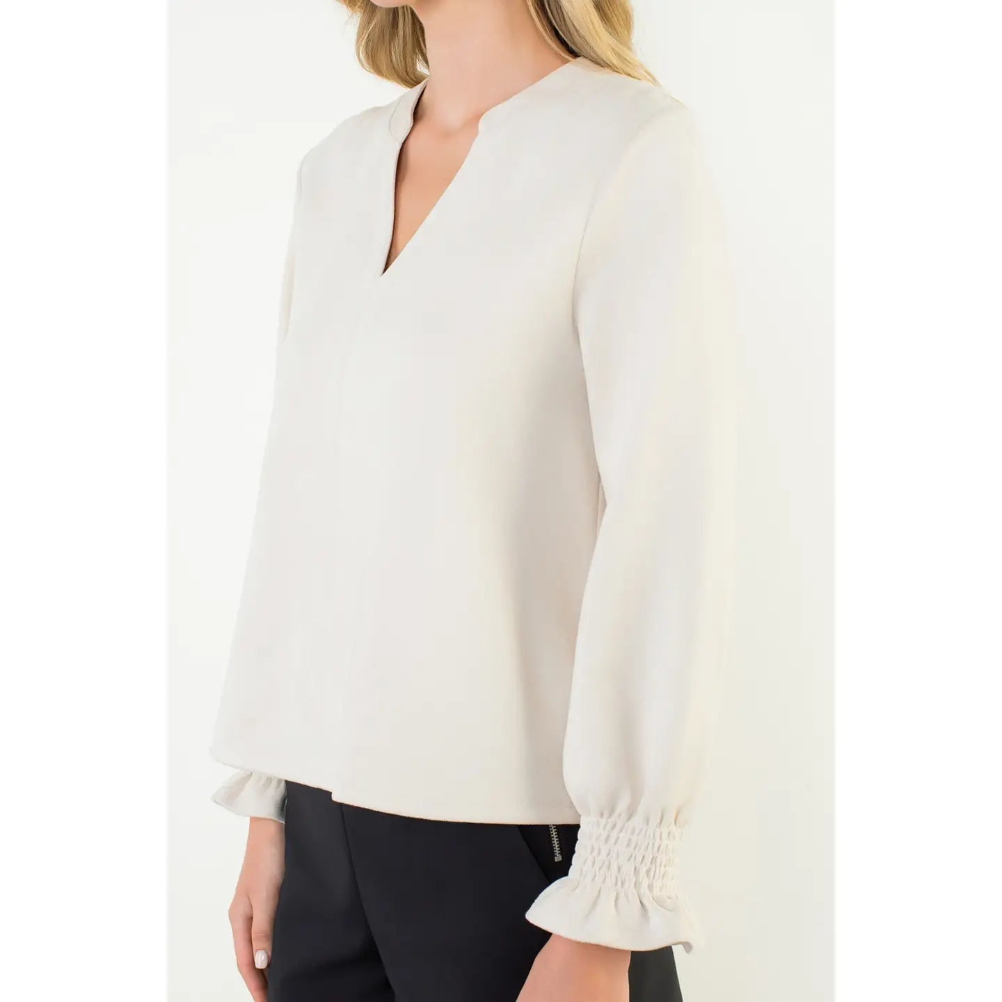 Becky Suede Top