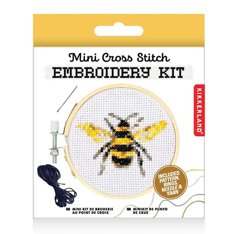 Mini Cross Stitch Embroidery (More Styles)