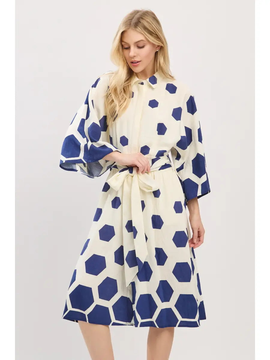 Beehive Kimono Jumpsuit
