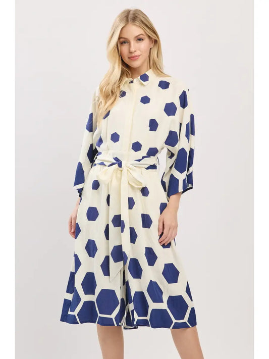 Beehive Kimono Jumpsuit