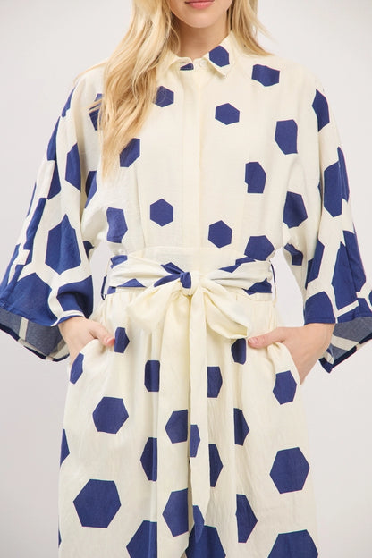 Beehive Kimono Jumpsuit